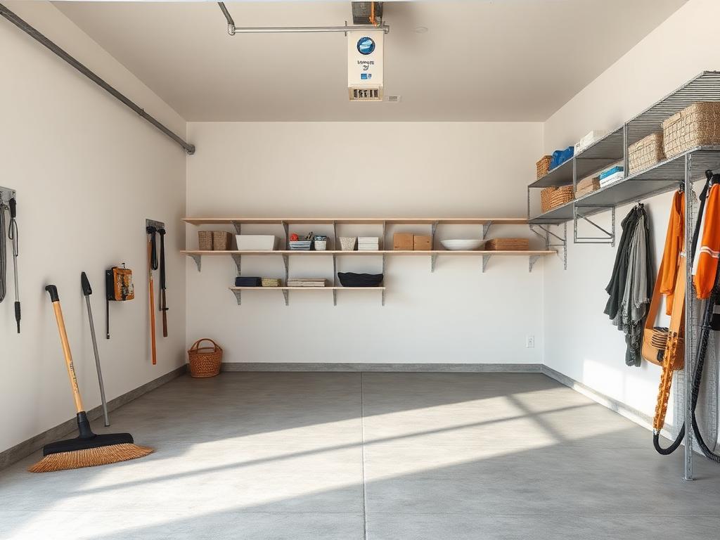 Single-car garage in Tacoma before and after professional cleanout by Garage Rescued after